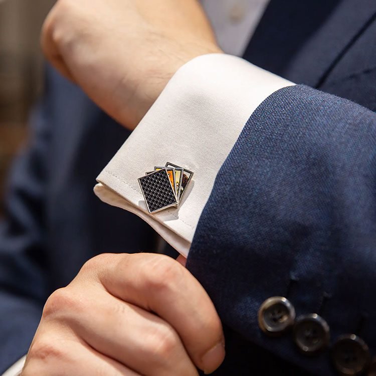 man cufflinks