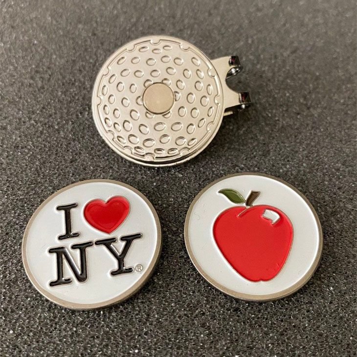 custom logo hat clips