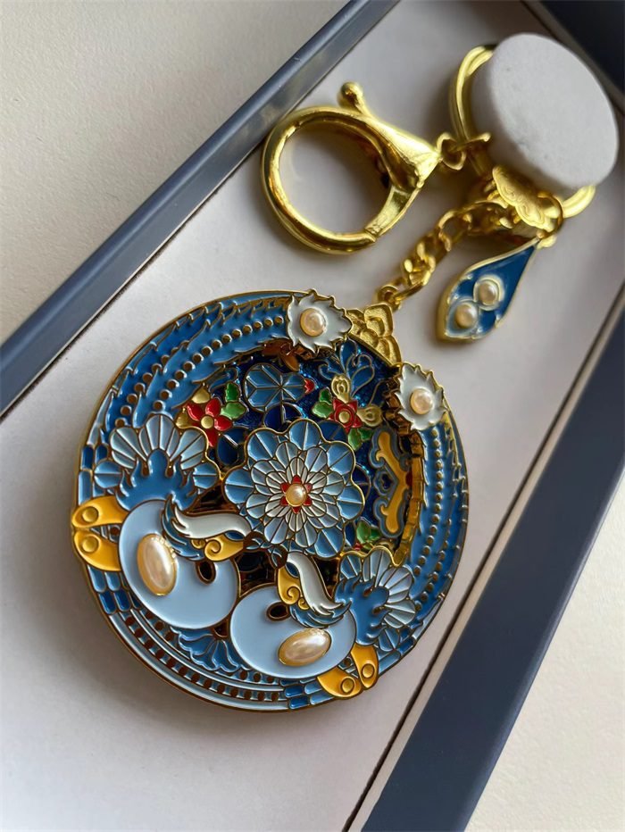 soft enamel keychain