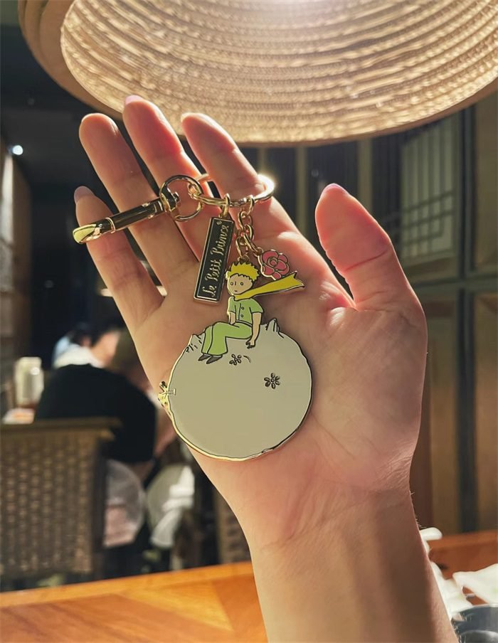 hard enamel keychain
