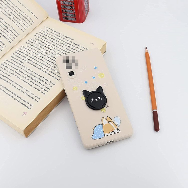 cartoon phone ring holder