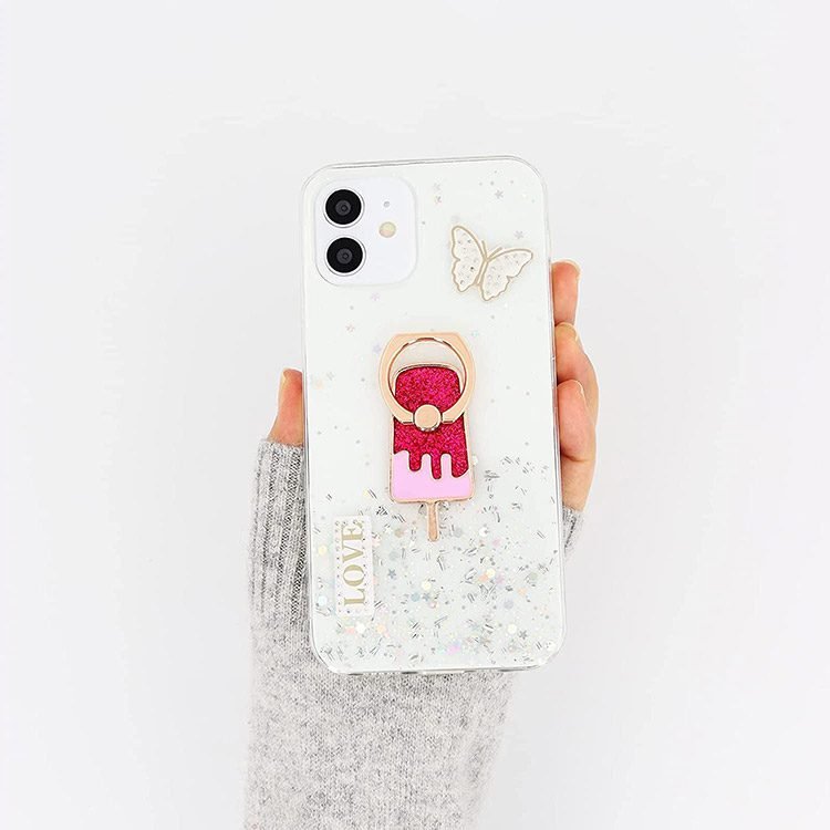 enamel phone ring holder