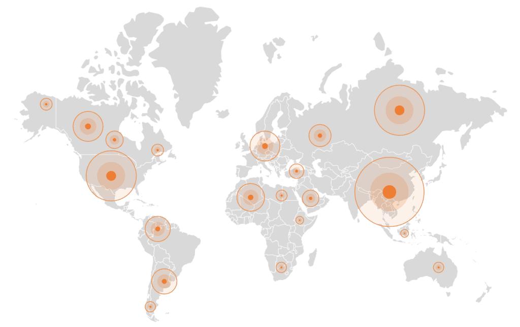 Markets World Map