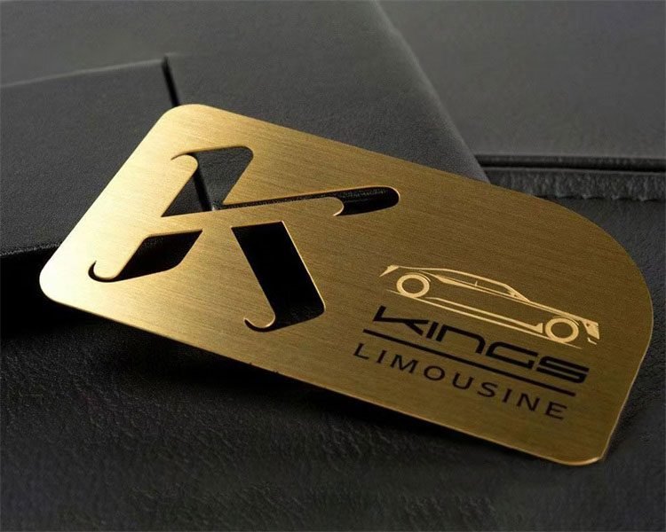 cutout design business cards