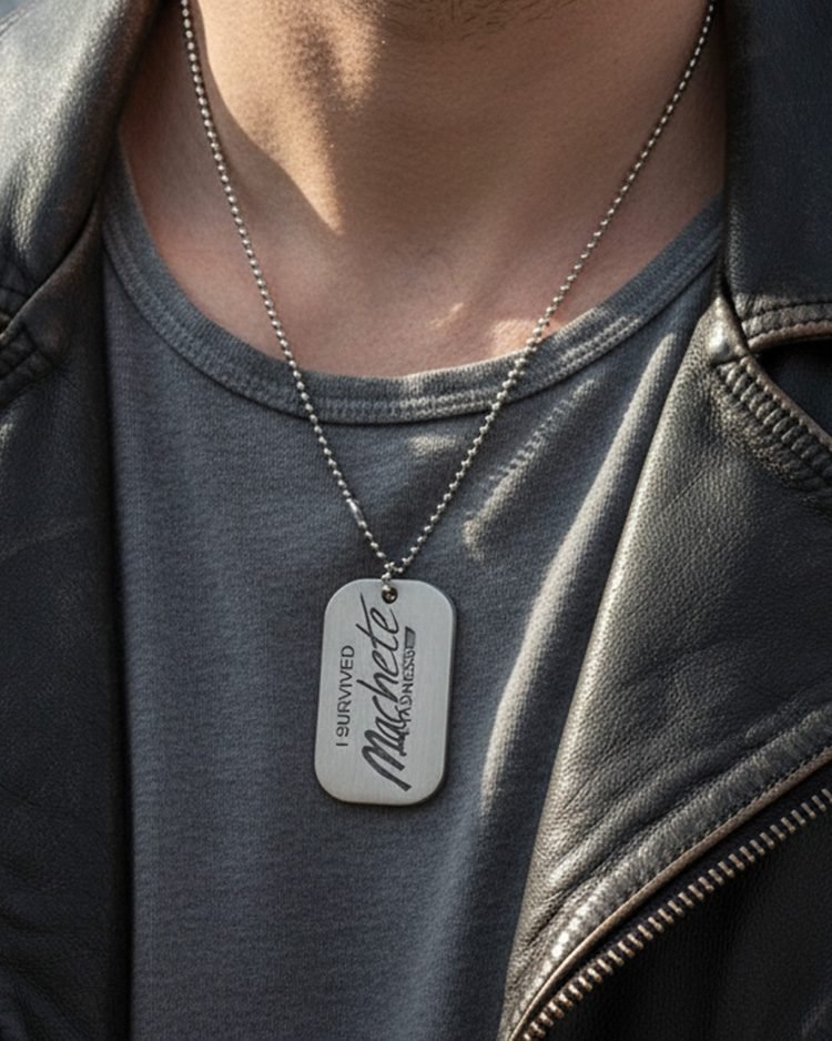 military dog tag