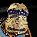 Amtrak railroad police badge